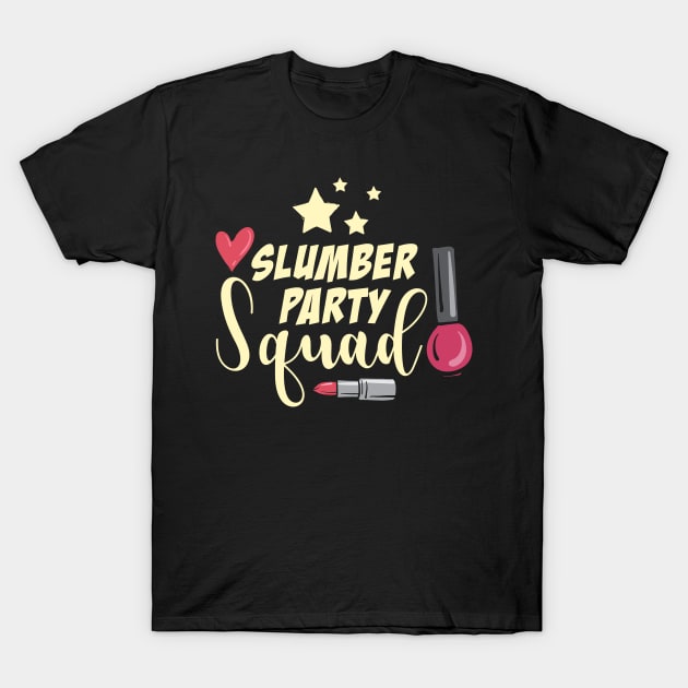 Girls Slumber Party Theme T-Shirt by JB.Collection